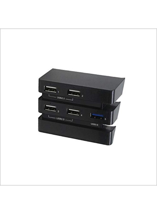 SKEIDO PS4 Pro USB Hub 5 Port (USB 2.0 x4 + USB 3.0 x1) for PS4 Pro Gaming Console - Image 1